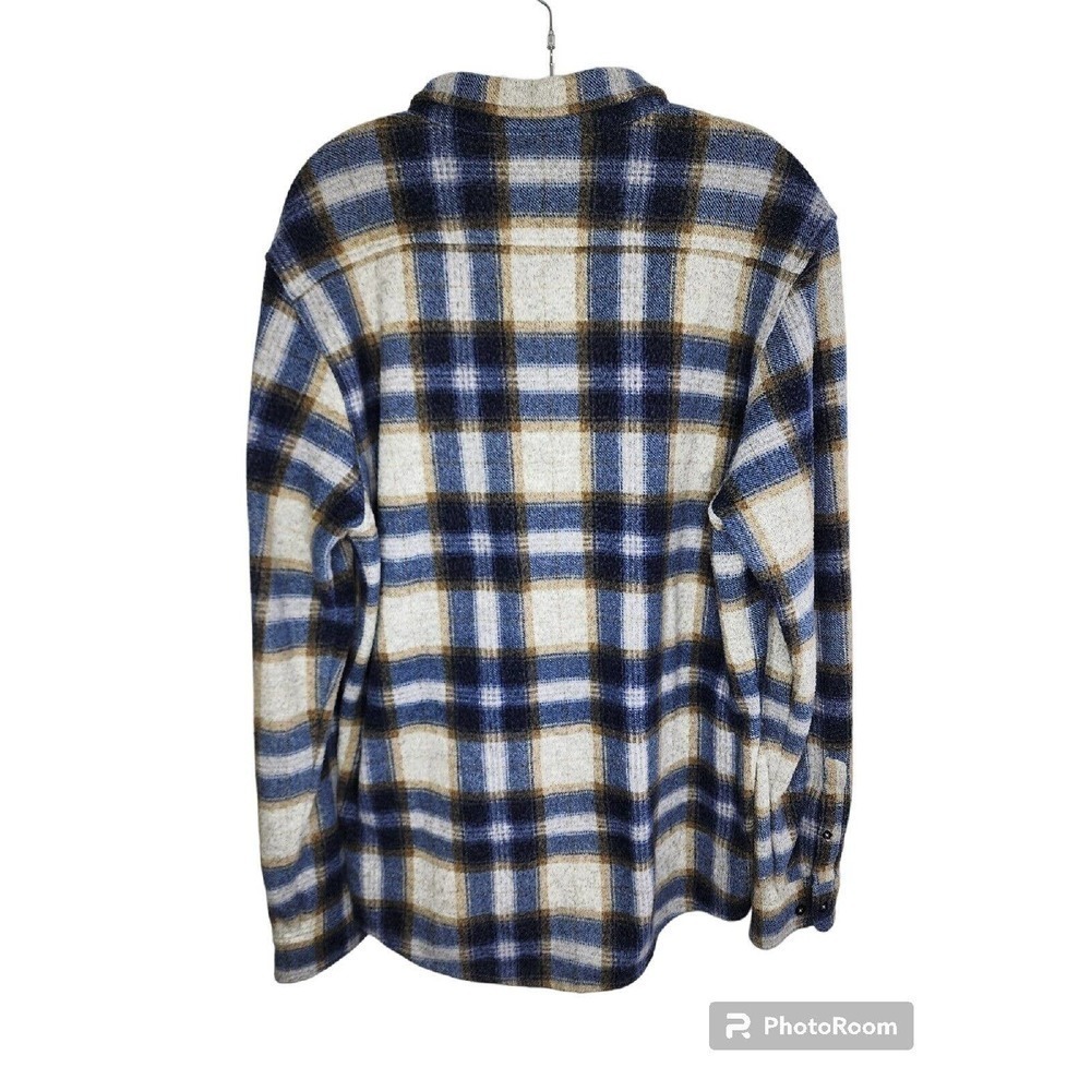 The Rail Flannel Plaid Casual Button Down Long Sleeve Shirt XL - Picture 2 of 7